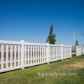 PVC Fermed Picket Fence